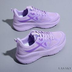 Lasaky - Breathable Couples Sports Shoes in Candy Colors, Lightweight and Comfortable Running Shoes Couples Sports, Sports Couples, Lilac Purple, Rubber Heels, Sports Shoes, Candy Colors, Low Heels, Nike Shoes, Running Shoes