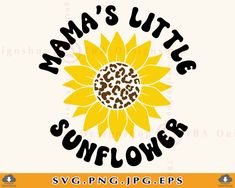 Baby Svg Girl, Baby Sunflower, Newborn Footprints, Sunflower Svg, Svg Ideas, Sunflower Shirt, Cricut Png, Baby Svg