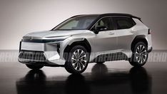 an all - electric suv is shown in this rendering from the company's website