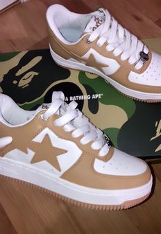 Bape Shoes Outfit, Bape Star, Bape Sneakers, Air Force One Shoes, Trendy Shoes Sneakers, Preppy Shoes