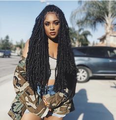 Silent But Deadly, 90s Grunge Hair, Short Box Braids, Faux Locs Hairstyles, Cool Braid Hairstyles, Cool Braids, Hair Life, Locs Hairstyles, Short Natural Hair Styles