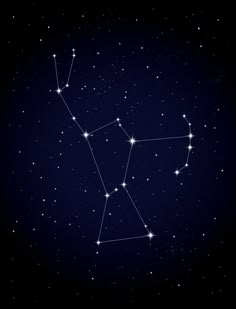 the star in the night sky with many stars