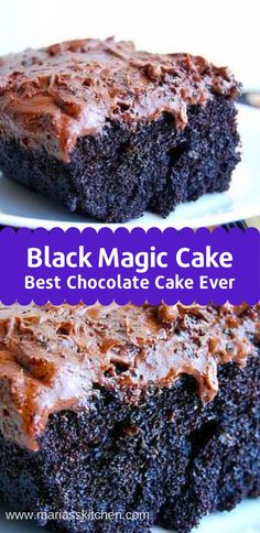 black magic cake is the best chocolate cake ever