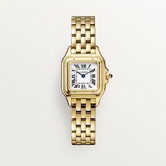 Cartier Gold Watch, Cartier Armband, Cartier Watches Women, Cartier Gold, Cartier Earrings, Cartier Necklace, Cartier Panthere, Gold Watches Women, Bracelet Love