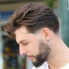 Undercut Men, Pompadour Hairstyle, Wavy Hair Men, Popular Hair, Disconnected Undercut, Short Hair Undercut