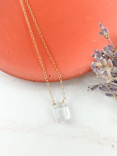 This high grade, high clarity, diamond cut Quartz necklace is the perfect gift for your loved one.. or yourself! Quartz is extremely popular metaphysically and is said to be the most versatile healing stone among all crystals. Quartz is the most powerful healing stone of the mineral kingdom, able to work on any condition, which is why it gets its name as a 'Master Healer.' It is seen as a literal gift from Mother Earth and helps the wearer with this own spiritual growth. Clear Quartz is known as Square Pendant Solitaire Necklace With Diamond Cut For Gift, Diamond Cut Solitaire Necklace With Square Pendant For Gifts, Square Diamond Cut Solitaire Necklace As Gift, Diamond Cut Solitaire Necklace With Square Pendant, Minimalist Jewelry Gift With Vs Clarity, Square Pendant Diamond Cut Necklace As Gift, Quartz Pendant Necklaces For Gifts, Quartz Pendant Necklaces As Gift, Quartz Pendant Necklace As Gift