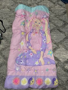 2002 Mattel Barbie Pajama Sleeping Bag!! 2002 Aesthetic, Barbie Pajamas, Dreamy Nostalgia, Barbie Bag, Bag 2000s, Barbie Things, 2010s Nostalgia, Childhood Memories 90s, Nostalgic Pictures