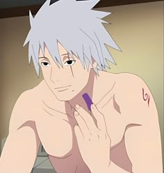 Kakashi Real Face, Anime Icons, Hair, On Instagram, Instagram