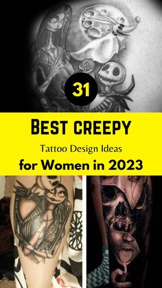 the best creepy tattoo design ideas for women in 2013 cover art for tattoos and body art