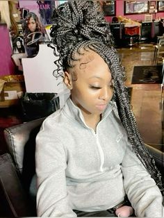 Braid Ideas For Back To School, Hair Styles For Back To School Braids, Black Girls Hairstyles Back To School, Hairstyles For 9th Grade, Hot Hair Styles Braids, Braided Hairstyles Unique, Back To School Hairstyles Black Teens, Braid Hairstyles Black Women