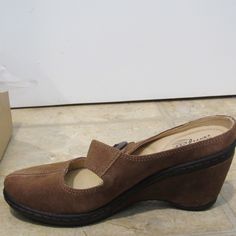 Nwt "Mariah Camel" Soft Cushioned Foot Bed Pet Friendly Business! Feel Free To Make An Offer :) Foot Bed, Wedge Heel Sandals, Heeled Sandal, Comfort Shoes, Wedge Heels, Comfortable Shoes, Shoes Women Heels, Pet Friendly, Black And Brown