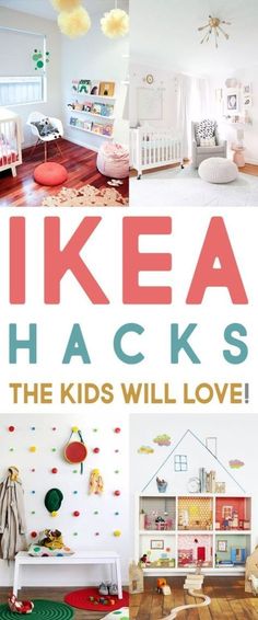 These IKEA Hacks the Kids Will Love are going to transform any room they are in! Great Ideas for Organization, Home Decor and Play Time!!! Ikea Desk Hack, Hacks Ikea, Ikea Hack Ideas, Cottage Market, Ikea Furniture Hacks