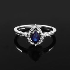 Description   :  Vintage  Blue Sapphire  Gemstone Ring, 925 Sterling Silver Ring, Statement Ring, Stacking Ring, Silver Ring, Blue Stone Ring, Designer Ring| Vibrant And Unique Gemstone Give This Ring An Eye Catching Allure | This Ring Will Provide A Perfect Sense Of Elegance To Your Beauty | Product Type   :    Statement Ring Stone   :      Blue Sapphire Second Stone      :    CZ Zircon Metal   :   925 Sterling Silver Materials   : Silver And Natural Gemstone    Stone Size   :   6X4 MM      Stone Shape   :    Pear Total Weight    :     2.40 G     We Also Provide Different Size & Different Type Of Stone In Our Jewelry When You Start Wearing A Piece Of My Jewelry You Will Fall In Love With It More And More Each Day  And Feel That Good Energy And Love That I Pass Into It While Creating This Blue Sterling Silver Diamond Promise Ring, Blue Halo Design Jewelry Promise Ring, Blue Gemstone Halo Ring In Sterling Silver, Blue Gemstone Sterling Silver Halo Ring, Teardrop Sapphire White Gold Rings, Sapphire Teardrop Promise Ring, White Gold Sapphire Teardrop Rings, Sapphire Teardrop Sterling Silver Ring, Sapphire Halo Sterling Silver Ring