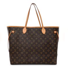 This is an authentic LOUIS VUITTON Monogram Neo Neverfull GM. This chic tote is finely crafted of signature Louis Vuitton monogram on coated canvas in the largest size. This shoulder bag features vachetta cowhide leather trim, shoulder straps, and side cinch cords with polished gold hardware. The wide top is open to a striped beige fabric interior with a hanging zipper pocket and matching pochette. Louis Vuitton Monogram Bag, Neverfull Gm, Louis Vuitton Totes, Louis Vuitton Damier Azur, Louis Vuitton Shoulder Bag, Louis Vuitton Damier Ebene, Monogram Bag, Beige Fabric, Weekender Tote