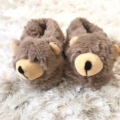 Nordstrom Toddler Bear Slippers, Size 5/6 - No Tags, Never Worn Bear Slippers, Kids Shoes, Kids Shop, Slippers, Nordstrom, Tags, Color