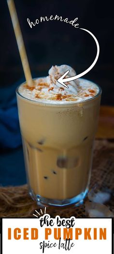 the best iced pumpkin spice latte recipe