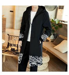 Japanese Mens Fashion, Kimono Outfit, Male Kimono, Mode Kimono, Mens Casual Dress Outfits, Guys Clothing Styles, Fashion Suits For Men, Mens Fashion Casual Outfits, Mens Casual Dress