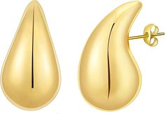 Bookmark This: Weekday Outfit Inspiration for All Occasions - Fashion Jackson Bottega Earrings, Amazon Wardrobe, Waterdrop Earrings, Chunky Gold Hoop Earrings, Amazon Jewelry, Small Gold Hoop Earrings, Chunky Hoop Earrings, Chunky Earrings, Buy Earrings