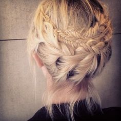 Braided Hairstyles Updo, Hair Envy, Love Hair, Great Hair, Hair Dos, Gorgeous Hair, Hair Day