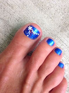 Patriotic pedicure Ideas Pedicure, Do It Yourself Nails, Summer Pedicure, Pedicure Ideas