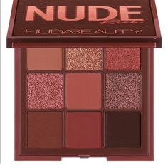 New, Unused & Authentic Huda Beauty Rich Nude Obsessions Eyeshadow Palette Includes X9 Shades A Dreamy Collection Of Rich, Creamy Matte Shades Inclusive Of Milky And Dark Chocolate Browns, Crimson Red, Dusty Rose And Sandy Fawn With Pink Undertones. Burnished Gold, Blushed Bronze, Dusty Rose And Deep Brown Metallics Complete The Palette With Shimmer And Dimension! Bundle & Save. Best False Lashes, Huda Beauty Eyeshadow, Huda Beauty Makeup, Elf Cosmetics, Dramatic Eyes, Nude Eyeshadow, Eye Shadow Palette, Trik Fotografi, Makati