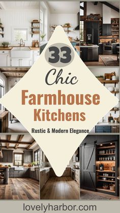 33 Modern Farmhouse Kitchen Ideas: Blending Rustic Charm With Contemporary Design Magnolia House Kitchen, Kitchen Remodel Rustic Farmhouse Decor, Country Home Renovation Ideas, Modern Farm Kitchen Cabinets, Modern Farmhouse Kitchen Design Open Concept, Modern Farmhouse Kitchen Renovation, Farmhouse Kitchen Not White, Small Farmhouse Modern Kitchen, Budget Farmhouse Kitchen