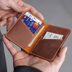 "MENS WALLET, PERSONALIZED Leather Wallet, Front Pocket Slim Design Leather Wallet,Minimalist Credit Card Wallet,Man Leather Wallet LEATHER BIFOLD MINIMALIST WALLET FOR MEN & WOMEN It is perfect gift for Father's Day, Valentine's Day, Christmas, Graduation, Birthday for your dear ones. Our medium bi-fold will replace all those wallets you go through every couple years. SUPER MINIMALIST & SLIM: This wallet is extremely convenient to be carried around in your front or back pocket. PRODUCT Mens Card Wallet, Credit Card Organizer, Minimalist Leather Wallet, Personalized Leather Wallet, Wallet Minimalist, Leather Anniversary, Slim Leather Wallet, Mens Wallet, Pocket Wallet