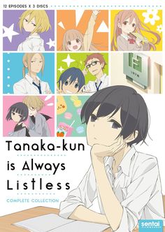 Ultimate summer anime list Tanaka Kun Is Always Listless, Anime To Watch, Mystery Genre, Azumanga Daioh, Anime List, Laughing And Crying