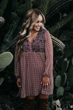 Flowy Floral Print Dress With Balloon Sleeves, Flowy Balloon Sleeve Floral Dress, Multicolor Floral Print Dress With Balloon Sleeves, Long Sleeve Maternity Dress With Floral Print, Maternity Long Sleeve Floral Print Dress, Babydoll Style, Pumpkin Spice, Fall Colors, Casual Dress