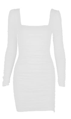 Change My Mind Long Sleeve Square Neck Puff Shoulder Ruched Bodycon Mi – Indie XO Fitted Bodycon Dress With Ruched Back And Square Neck, Square Neck Ruched Stretch Bodycon Dress, Ruched Bodycon Mini Dress With Square Neck, Trendy Bodycon Mini Dress With Square Neck, Square Neck Ruched Bodycon Mini Dress, Stretch Mini Dress With Ruched Detail And Square Neck, Stretch Mini Dress With Ruched Square Neck, Ruched Stretch Mini Dress With Square Neck, Fitted Ruched Bodycon Dress With Square Neck