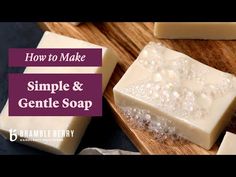 How To Make Soap, Home Made Simple, Diy Projects Plans, Cold Process Soap Recipes, Make Soap, Big Bubbles, How To Get Thick, Homemade Soap Recipes, Bramble