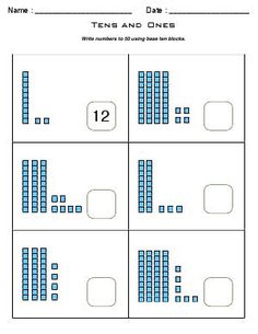 worksheet for rounding tens and ones with numbers to 10 on the same number line