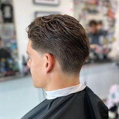 Low Taper Fade Medium Hair, Low Taper Fade Haircut Back, Side Part Taper Fade, Tapered Haircut Men, Taper Fade Haircut Long Hair, Men’s Mid Taper Fade, Taper Cut Men, Tapered Curly Hair, Men Taper Haircut