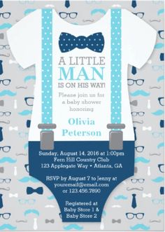 Baby Shower Ideas For Boys, Navy Invitation, Trendy Baby Shower Ideas, Baby Shower Invitaciones, Baby Shower Decorations For Boys, Boy Baby Shower Themes, Shower Bebe, Shower Themes, Baby Shower Planning