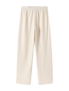 Details: Corduroy white pants Loose, straight-legged fit Monogrammed drawstring waistband with logo leather label Relaxed leg, short front and long back design Materials & Care: Polyester fiber 98.7%, Spandex 1.3% Hand wash | Dry clean Do not bleach Size & Fit: Model is 5'7", Bust 32, Waist 24, Hips 35, wearing a size S Item #: EM4PA07 Chic Business Casual, Denim Jean Dress, Pants Loose, Leather Label, White Pants, Corduroy Pants, Shirt Sale, Fall Winter Outfits, Skirts For Sale