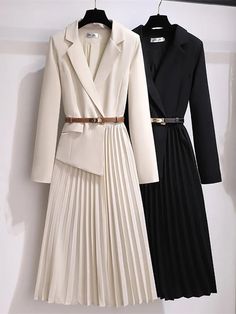 Spring Midi Dress, How To Have Style, Chic Blazer, Dress Women Elegant, فستان سهرة, Elegant Chic, Mid Dresses