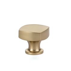 an image of a brass knob on a white background with clipping to the right