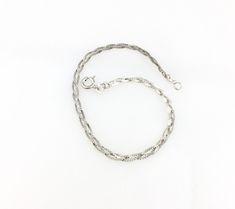 Vintage 925 Sterling Silver Chain Link Skinny Minimal Stacking Bracelet 7" great shape lightweight Please note in our shops policies we do not allow returns. We are happy to answer any questions or concerns you may have before purchasing! :) Dainty Silver Chain Bracelet With Lobster Clasp, Sterling Silver Snake Chain Bracelet With Lobster Clasp, Sterling Silver Nickel-free Snake Chain Bracelet, 925 Sterling Silver Chain, Bracelet Stack, Sterling Silver Chain, Chain Link Bracelet, Last Minute Gifts, Sterling Silber