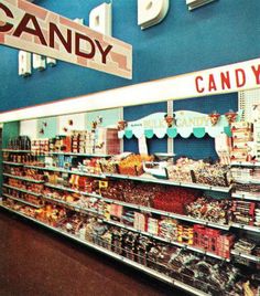 a candy store filled with lots of items