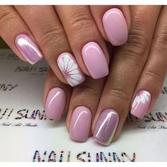 30 Lovely Spring Nail Designs ⋆ Beautymone French Pedicure, Nagellack Trends, Popular Nail Designs, Short Square Acrylic Nails, Spring Nail Art, Popular Nails, Short Nail Designs, Square Acrylic Nails, Nail Designs Spring