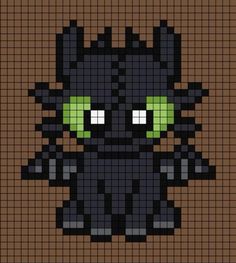 an image of a black cat with green eyes on it's face, made out of squares