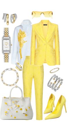 Outfit Yellow, Corporate Wear, Summer Work, Summer Work Outfits, Pants Style, Fashion Night, Casual Work Outfits, Stylish Fashion