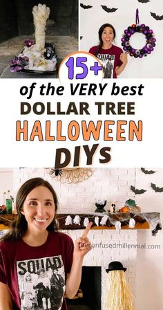 the best dollar tree halloween diys to make for your family and friends this year