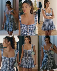 Tv Show Outfits, Cool Summer Outfits, Vintage Inspired Dresses, Summer Dress Outfits, Fashion Attire, Simple Trendy Outfits, Casual Summer Dresses, Looks Style, Casual Style Outfits