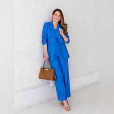 Love This Suit But It Doesn’t Fit Me Anymore. Matching Shirt Is A Medium Petite Matching Shirts, Blazer Suit, Ann Taylor, Love This, Suit Jacket, Color Blue, Jackets & Coats, Jackets For Women, Women Shopping