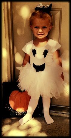 DIY ghost costume Diy Ghost Costume, Halloween Costumes With Baby, Costumes With Baby, Family Halloween Costumes With Baby, Toddler Ghost Costume, Diy Ghost, Toddler Girl Halloween, Ghost Diy