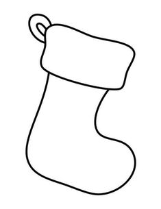 Christmas Stocking Templates Christmas Stocking Coloring Page Stocking Outline Santa Stocking Pattern, Stocking Art Project For Kids, Stocking Outline, Stocking Coloring Page, Stocking Printable, Christmas Stockings Pattern, Christmas Language Arts, Work Templates