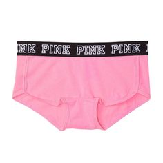 Color: Dreamy Pink Logo Elastic Waistband Mid Rise Soft Cotton Fabric No Trades Free Gift W/Purchase Same-Day Shipping Eyeit-Buyit Strawberry Soda, Logo Hipster, Camilla Mendes, Vs Logo, My Highest Self, Pink Hoodie Victoria Secret, Pink Nation, Highest Self, Girly Accessories