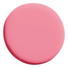 a pink round object on a white background