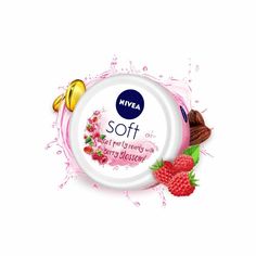 NIVEA Soft, Light Moisturising Cream, Berry Blossom, 200ml Free Shipping Special Ingredients Jojoba Oil Item Form Cream Brand Nivea Product Benefits Hydrating,Moisturizing Specific Uses For Product Moisturising Skin Type Normal Age Range (Description) Adult Recommended Uses For Product Vitamin,Spread,Moisturizing Scent Cherry Skin Tone All About this item Has light texture and gives a nongreasy skin feeling along with a fast absorbing formula Enjoy the moisturization of soft now in delightful ne Nivea Soft, Moisturizer For Face, Rough Hands, Got Party, Light Moisturizer, Baby Lotion, Hand Body, Body Cleanser, Baby Powder